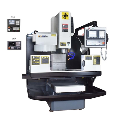Metal için Endüstriyel CNC Hassas Dikey Freze Makinesi 3 Eksen 400 Maksimum Yük