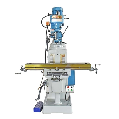 Metal İşleme için 75 ~ 4630 RPM İş Mili Hız Taret Dikey Freze Makinesi