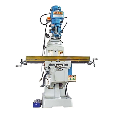 Metal İşleme İçin Üç Eksenli Taret Kafası Freze Makinesi Dikey