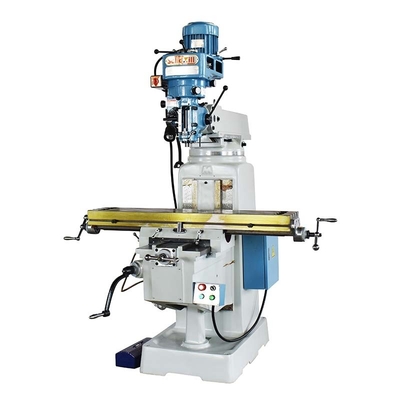 Metal İşleme için 1270 * 254mm Masa Boyu Dikey Taret Kafası Freze Makinesi